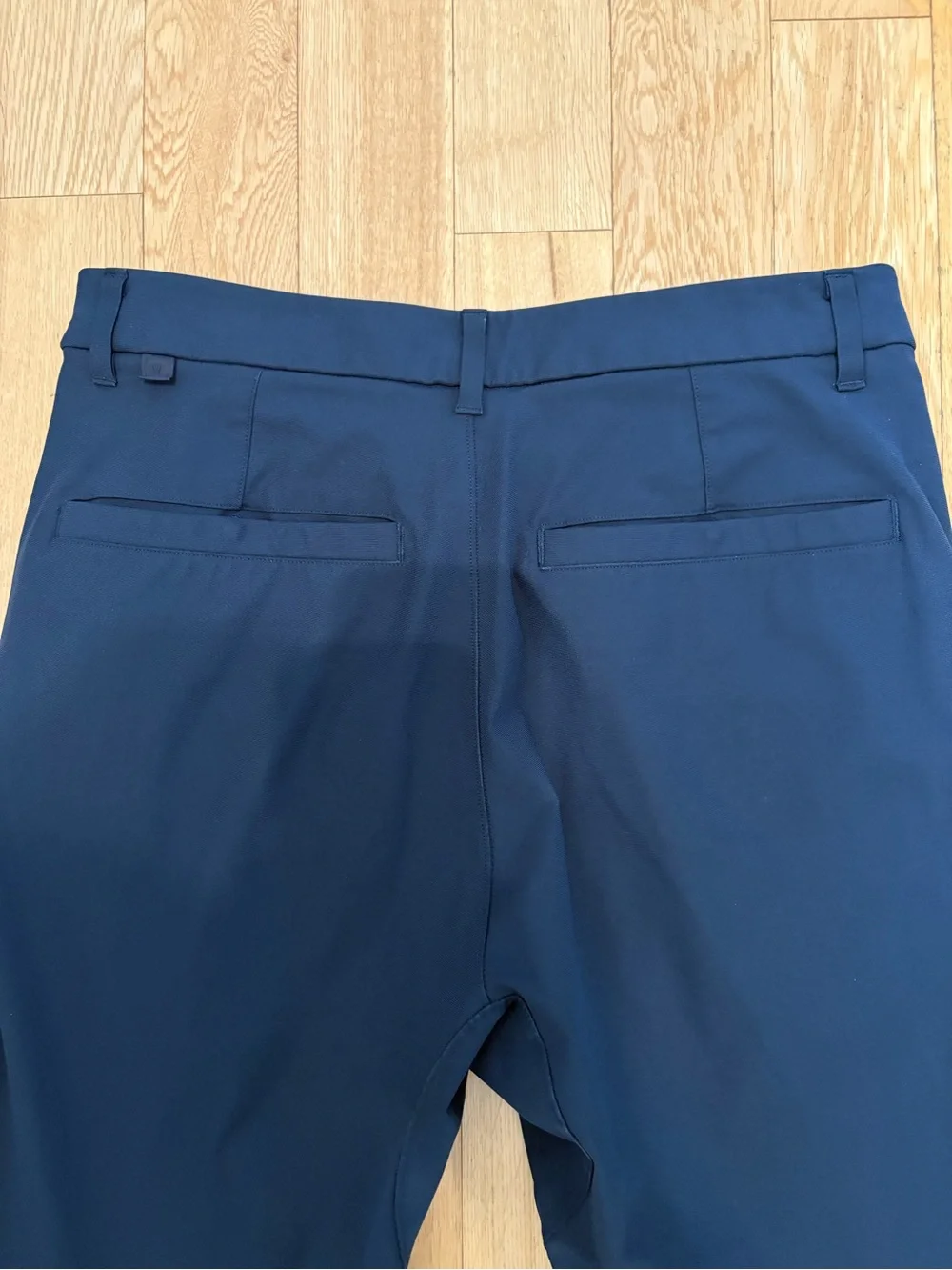 Lululemon Commission Slim Pant 31 Navy Warpstreme Chino Trouser LM5522S